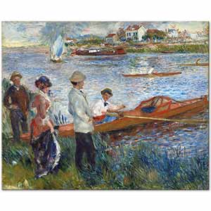 Pierre Auguste Renoir Kürekçiler