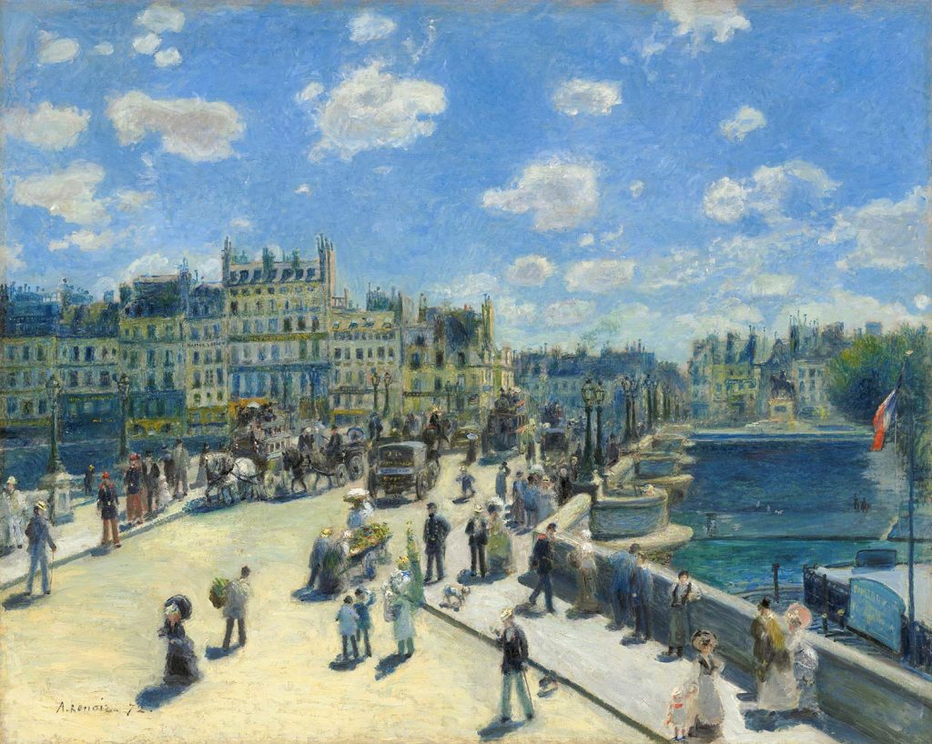 Pierre Auguste Renoir Pont Neuf