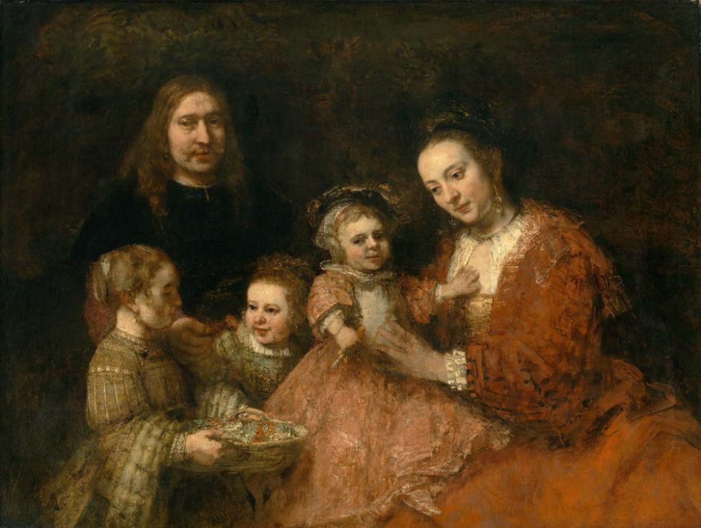 Rembrandt Aile Portresi