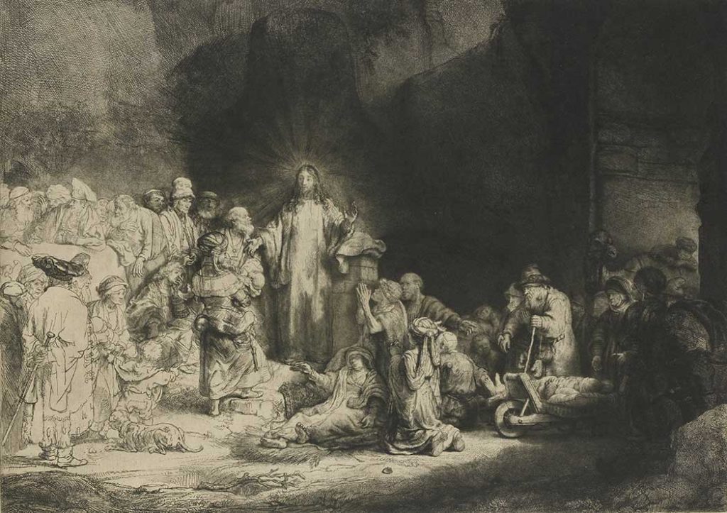 Rembrandt İsa'nın Mucizesi