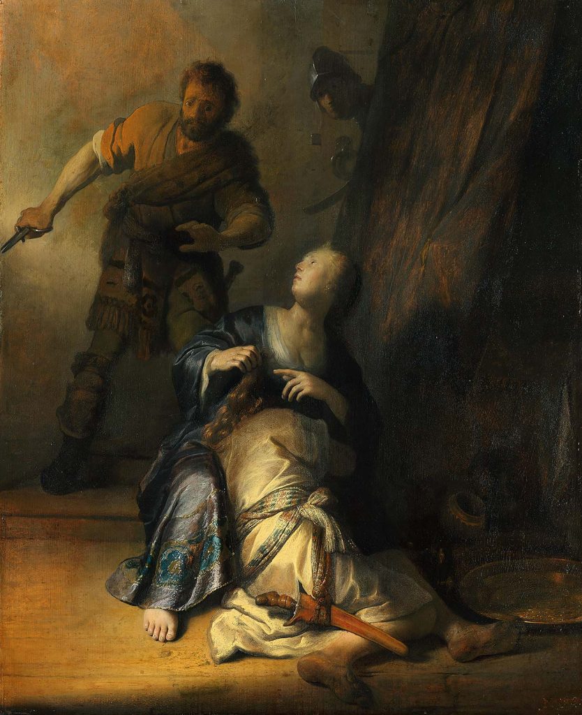 Rembrandt Samson ve Dalila