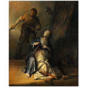 Rembrandt Samson ve Dalila