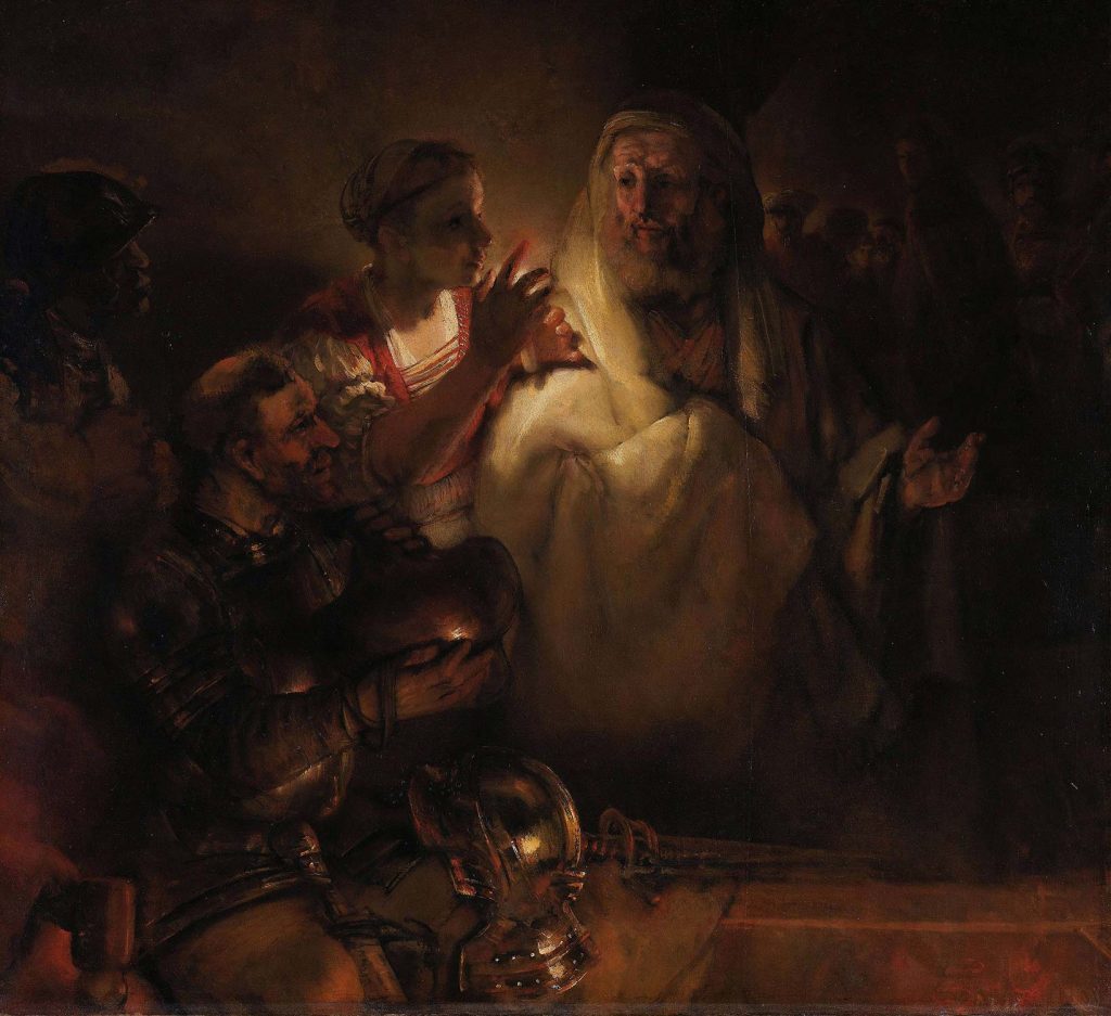 Rembrandt İsa'yı İnkar Eden Peter