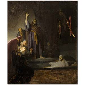 Rembrandt Lazarus'un Dirilişi