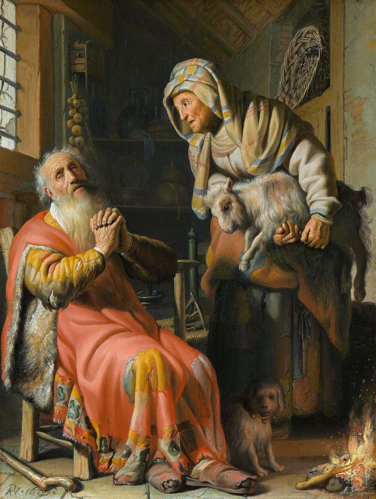 Rembrandt Tobit ve Anna Keçileriyle