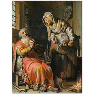 Rembrandt Tobit ve Anna Keçileriyle