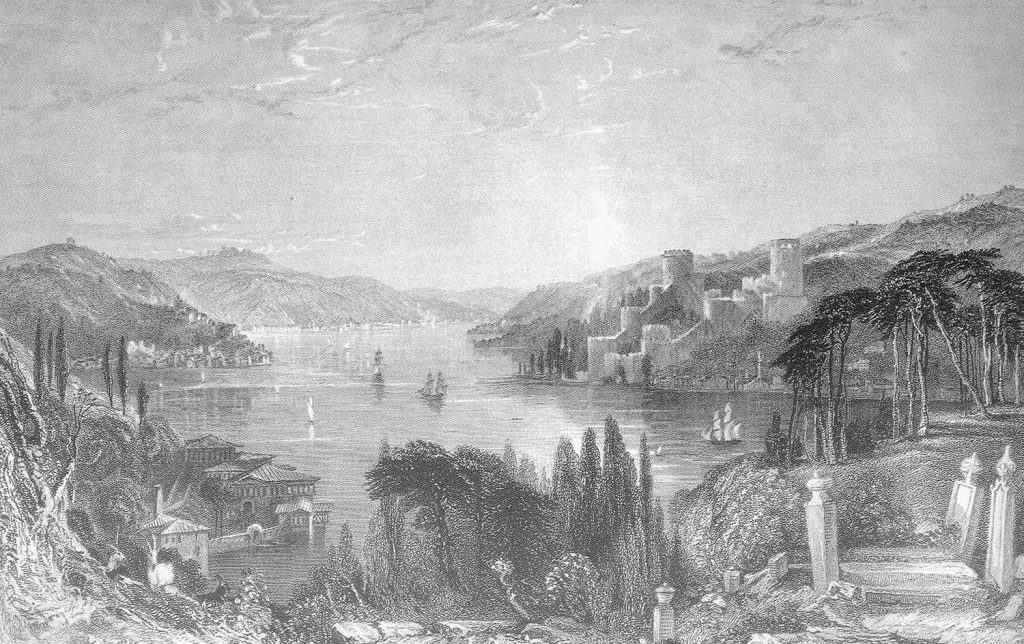 Thomas Allom Boğaziçi Rumeli Hisarı