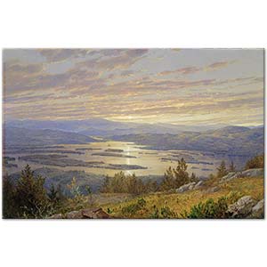 William Trost Richards Red Hill'den Squam Gölü