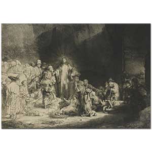 Rembrandt İsa'nın Mucizesi