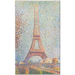 Georges Seurat Eyfel Kulesi