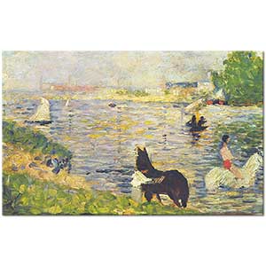 Georges Seurat Suda Atlar