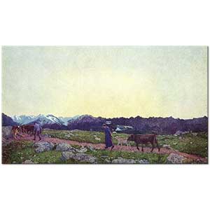 Giovanni Segantini Alpler Üçlemesi Olmak