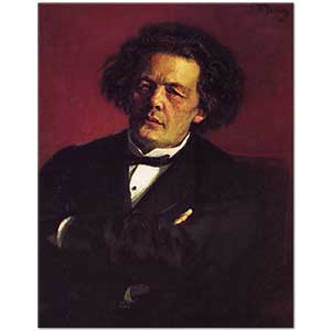 Ilya Repin Anton Rubinstein