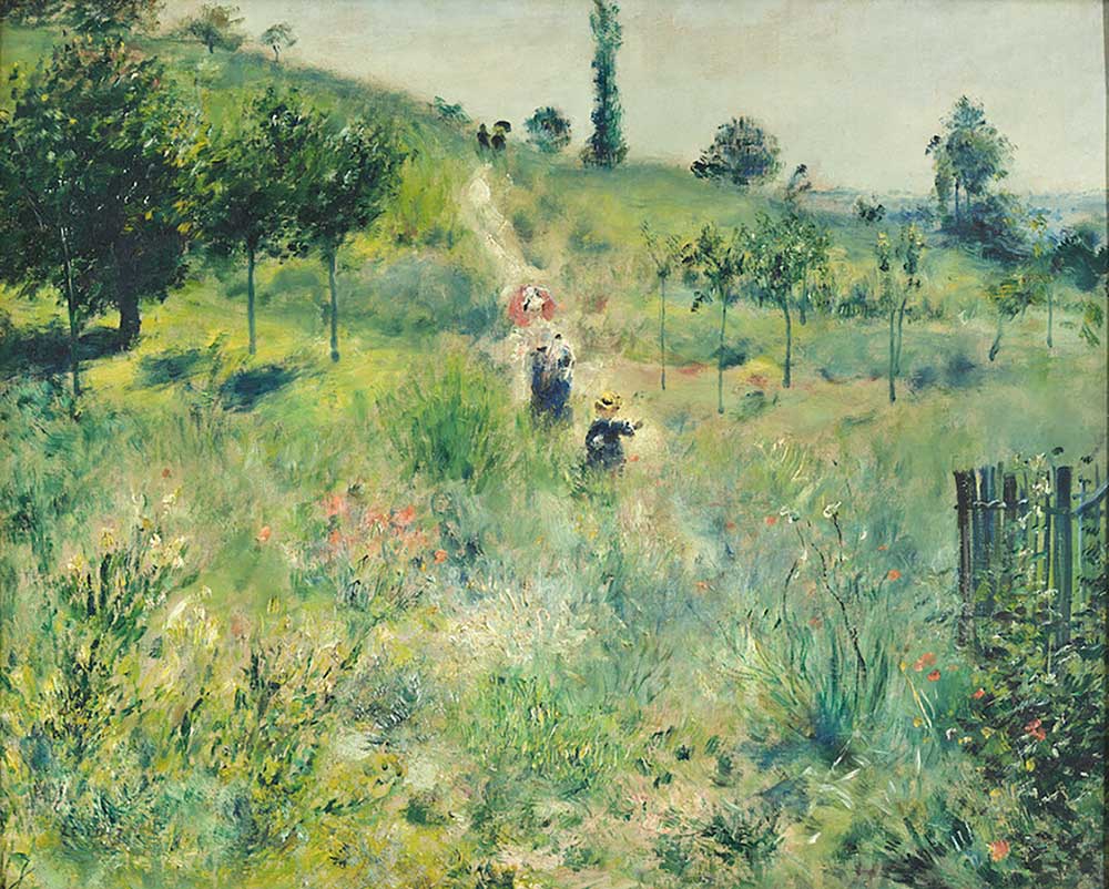 Pierre Auguste Renoir Yükselen Patika