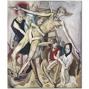 Max Beckmann Çarmıhtan İndiriliş