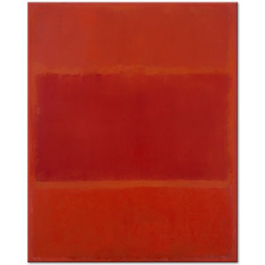 Mark Rothko Kırmızı ve Turuncu