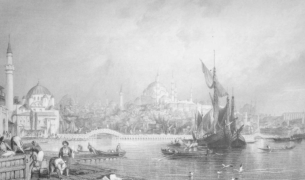 Thomas Allom Haliç Manzarası