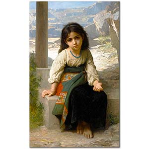 William Adolphe Bouguereau Küçük Şirin Kız