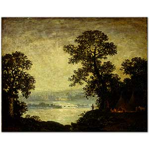 Ralph Albert Blakelock Mehtap Manzarası