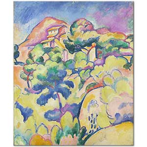 Georges Braque La Ciotat Manzarası