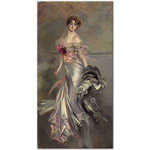 Giovanni Boldini Marthe Regnier'in Portresi