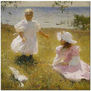 Frank Weston Benson Kız Kardeşler