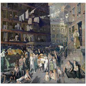 George Wesley Bellows Uçurum Sakinleri