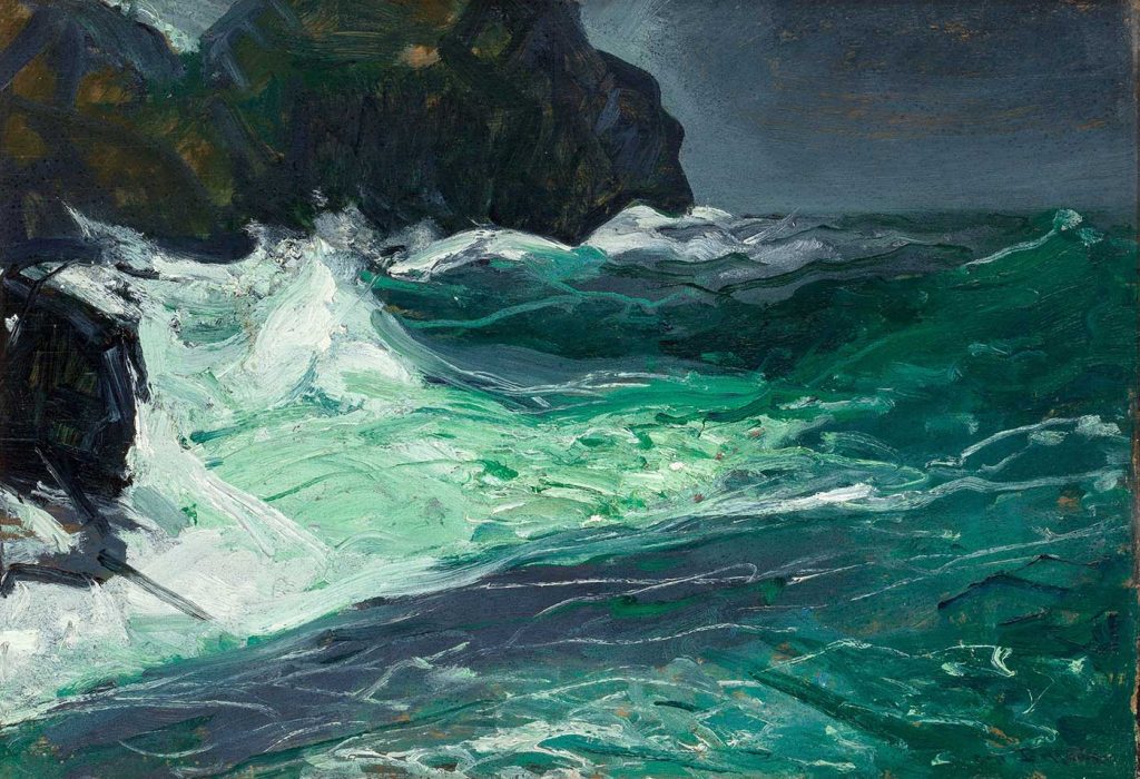 George Wesley Bellows Fırtınalı Deniz