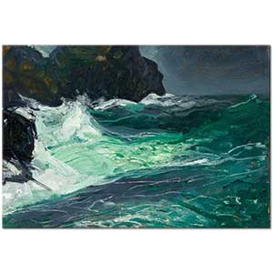 George Wesley Bellows Fırtınalı Deniz