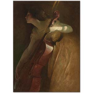 John White Alexander Süzülen Güneş Işığı