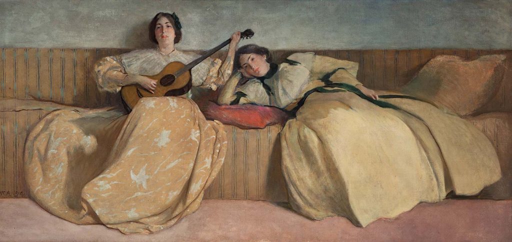 John White Alexander Müzik Odası İçin Panel