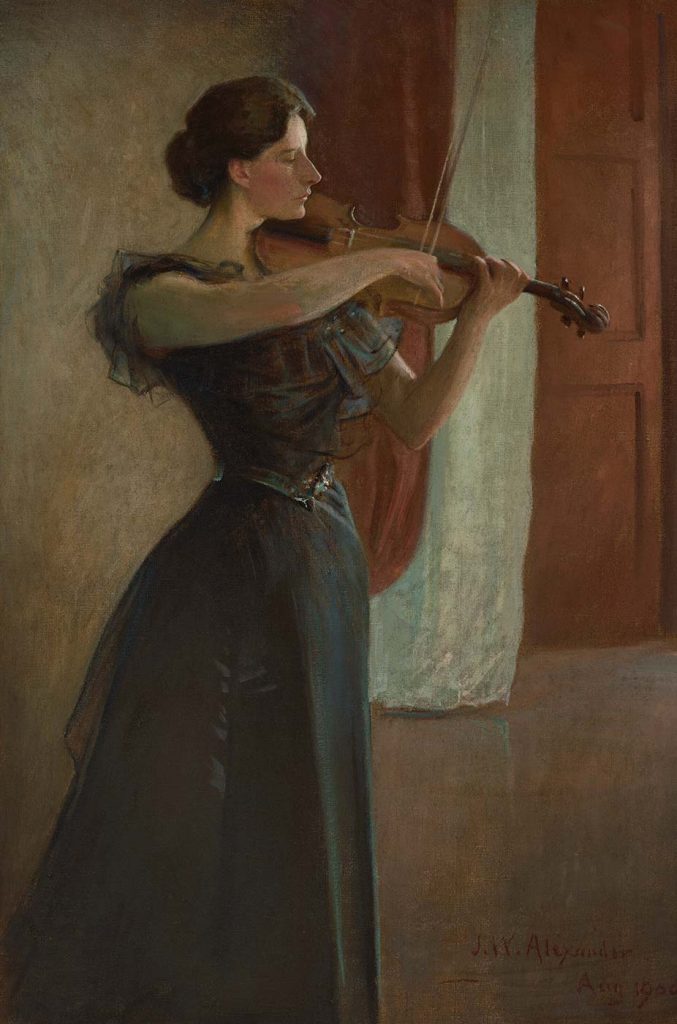 John White Alexander Kathleen Cowan'ın Portresi