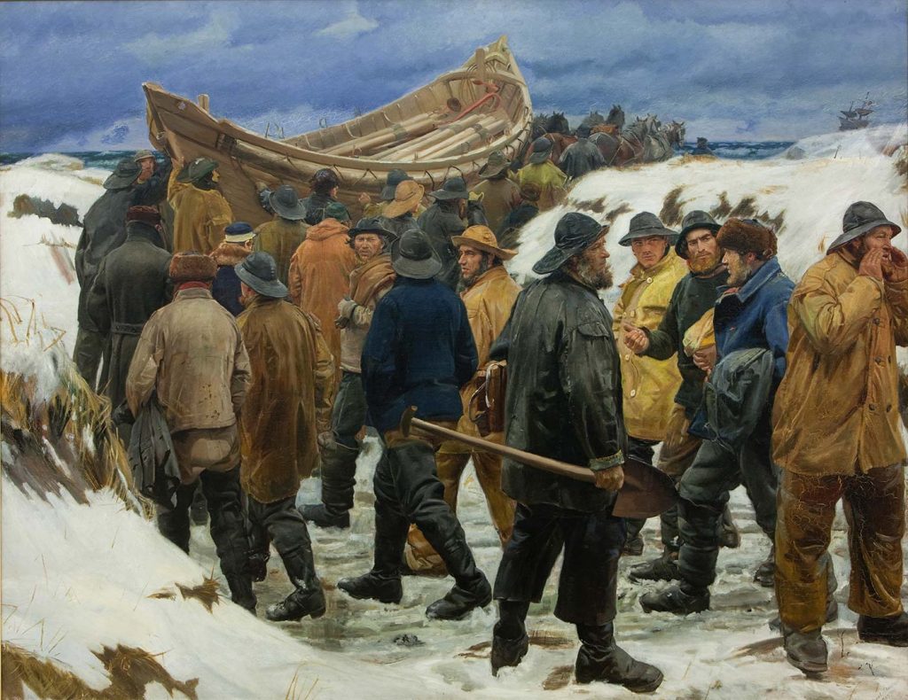 Michael Peter Ancher Cankurtaran Filikası