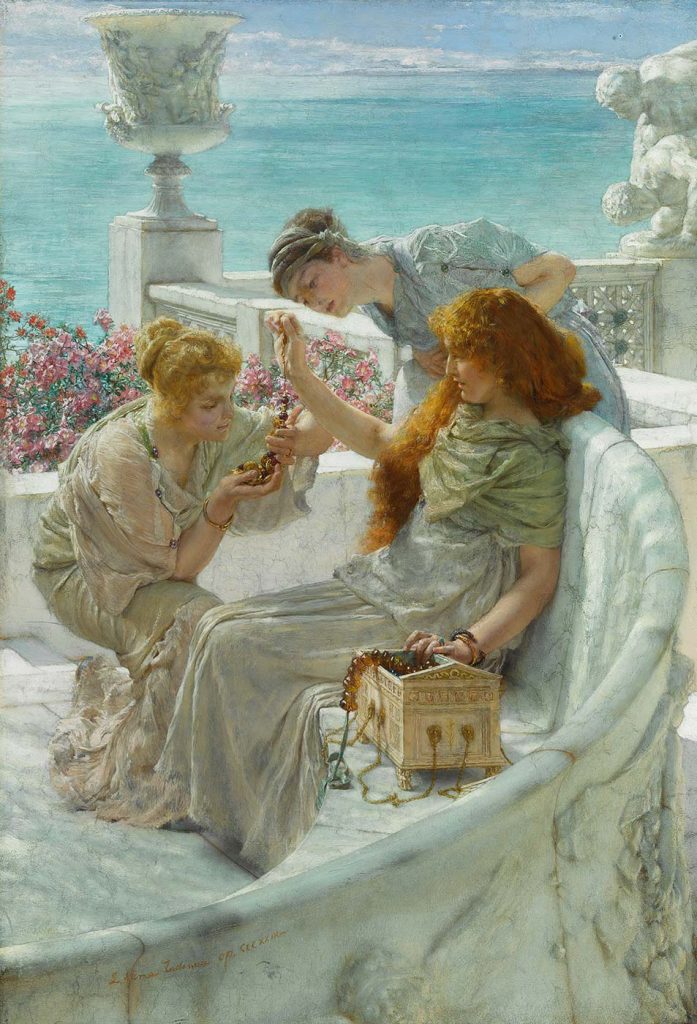 Sir Lawrence Alma-Tadema Şanslı Gözde