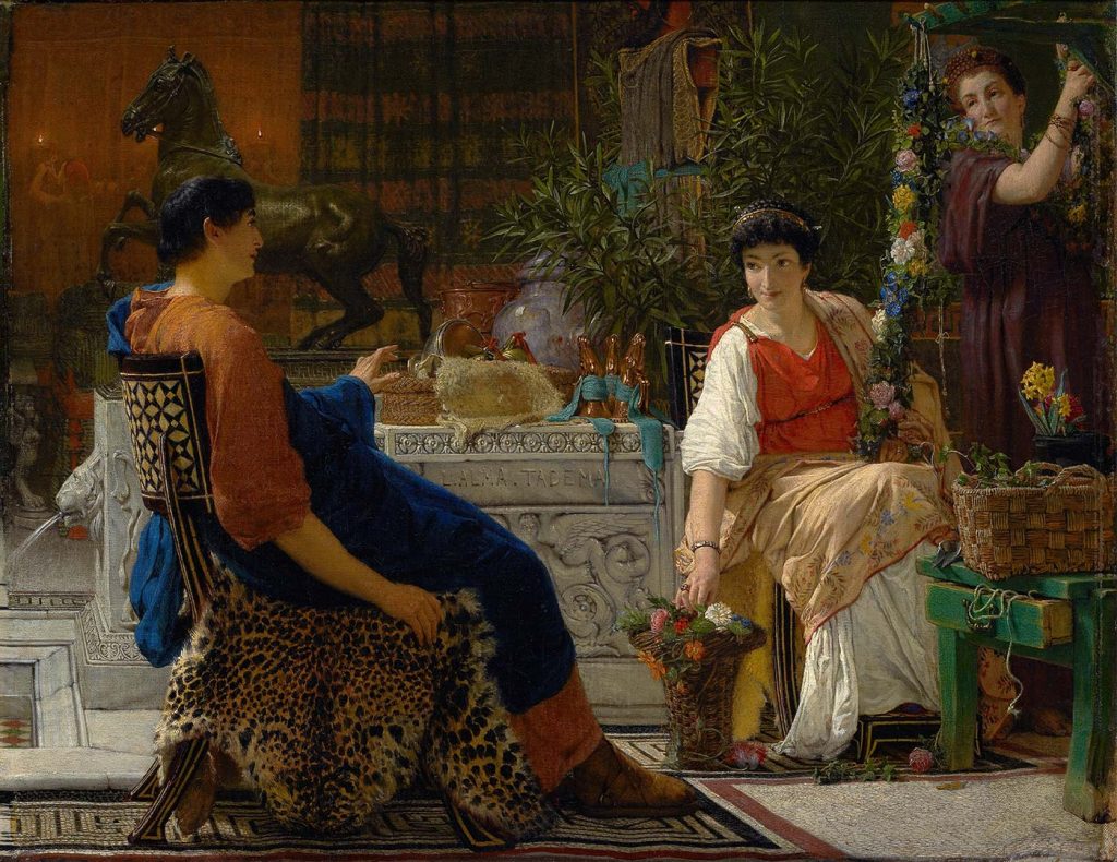 Sir Lawrence Alma-Tadema Şenlik Hazırlıkları