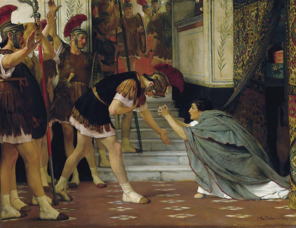 Sir Lawrence Alma-Tadema Claudius'un İmparator İlan Edilmesi