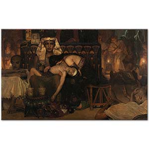 Sir Lawrence Alma-Tadema Firavunun İlk Oğlunun Ölümü