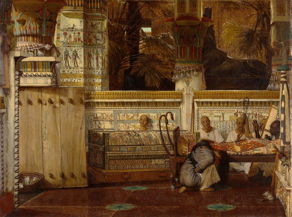 Sir Lawrence Alma-Tadema Mısırlı Dul