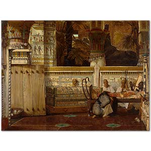 Sir Lawrence Alma-Tadema Mısırlı Dul