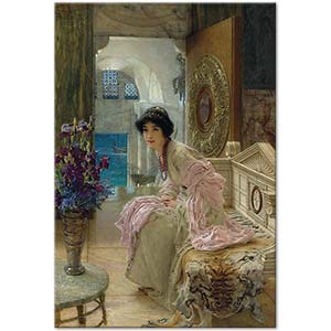 Sir Lawrence Alma-Tadema Uyanış ve Bekleyiş